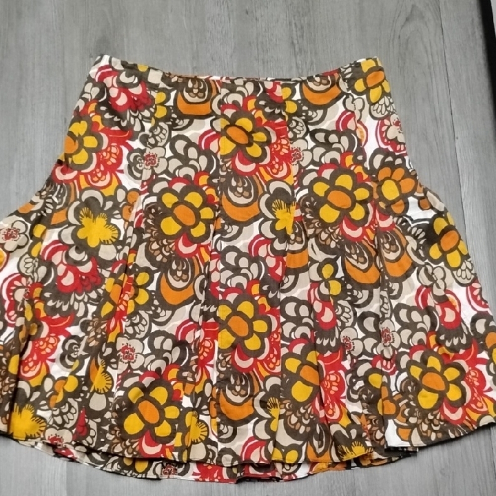 Josephine Chaus Vibrant Patterned Skirt